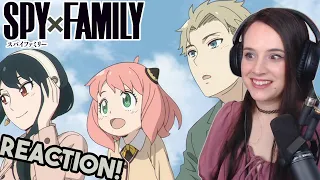 Spy x Family First time Reaction! // Season 1 Episode 3