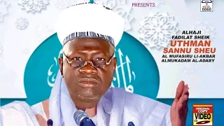 ISE OLOHUN BY SHEIKH UTHMAN SANU SHEU