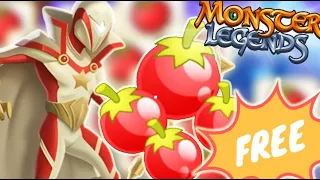 THE BEST WAYS TO GET FOOD IN MONSTER LEGENDS FOR FREE! | 2023 - HOW TO FARM FOOD IN MONSTER LEGENDS