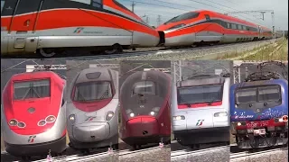 Treni Alta Velocità in corsa (6/2017) [AV Roma-Firenze] Frecciarossa1000 doppio, Frecciarossa, italo