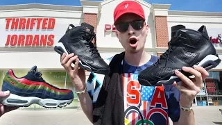 Trip to the Thrift #181 | JORDAN BLACKCAT 6's, AIR MAX 95s, & LEBRON 2s!