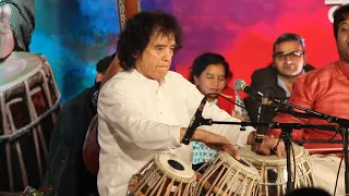 Ustad Zakir Hussain Performing Tabla at Bharat Bhavan Bhopal - 07