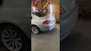 2008 BMW 750LI 4.8L V8 Muffler Delete only. 🔥🔥