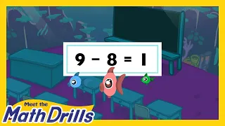 Meet the Math Drills - Subtraction (FREE) | Preschool Prep Company