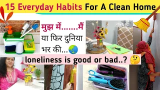 15 Everyday Habits For A Clean Home - Tips For Keeping Home Clean |bharti's cozy life |cleaning tips