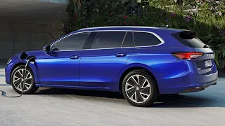 New Skoda Superb Combi iV 2024 (PHEV) | Exterior, Specs, Infotainment & Trunk