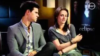 Taylor Lautner and Kristen Stewart Interview with Ten