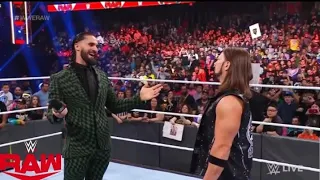 Aj Style Return Seth Rollins Confront Aj Style |Today WWE Monday Night 3/21/22 21st March 2022