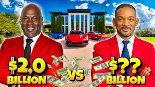Michael Jordan vs Will Smith - Who is RICHER?