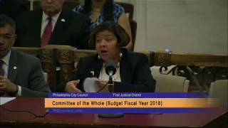 FY2018 Philadelphia City Council Budget Hearing 5-3-2017 Full Day