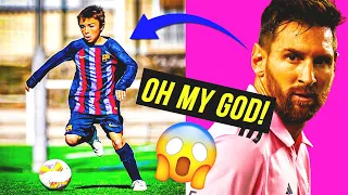 Even LIONEL MESSI was SHOCKED after seeing a 'NEW MESSI' from BARCELONA 😱 Who is PEDRO JUAREZ?