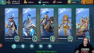 Art of Conquest(AoC) guide for low and high level - human research - resource efficiency