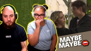 Jenna Davis - Maybe Maybe (Official Music Video) **FIRST KISS ON CAMERA**💋 | Reaction