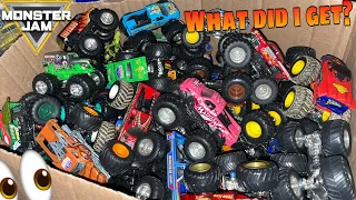 I Bought A MYSTERY BOX Of Monster Jam DIECAST From Marketplace To SELL! - Here’s What I SCORED