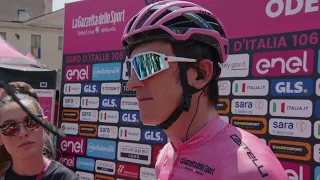 Geraint Thomas - Interview at the start - Stage 18 - Giro d'Italia 2023