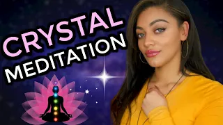 HOW TO MEDITATE WITH CRYSTALS For Beginners | How To Use Crystals & Crystal Energy!