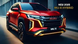 New 2025 Isuzu MU-X Hybrid Revealed - A Tough and Economical Hybrid SUV