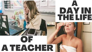 DAY IN THE LIFE OF A TEACHER | Watch Me Teach, How I Plan, Workout With Me