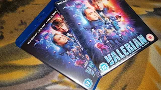 Valerian 3D (UK) Blu-Ray Unboxing