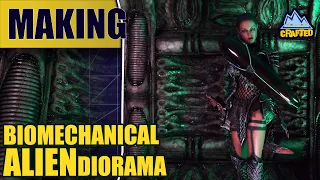 Making a BIOMECHANICAL ALIEN DIORAMA - HOT TOYS & NECA | CRAFTED Episode 17 - ALIEN DAY!!!