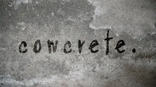 concrete.