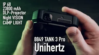 Защищенный смартфон с DLP проектором - 8849 Tank 3 Pro от Unihertz