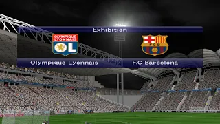 PES 6 - UEFA Champions League 2006/07: Olimpique Lyonnais - FC Barcelona