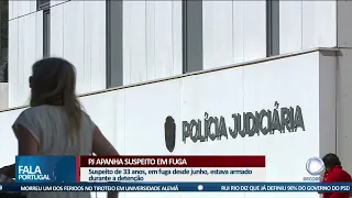 PJ apanha suspeito em fuga