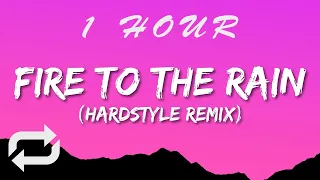 Adele - Fire To The Rain ANDONIS Hardstyle Remix (Lyrics) | 1 HOUR