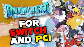 Digimon World Next Order With NEW FEATURES on PC And Switch!