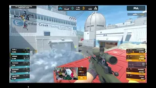 SAW CLOUD9 first gun round NUKE MAP 1 CS2 Major Copenhagen 2024