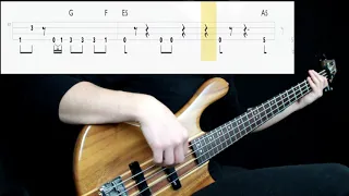 Alien Ant Farm - Smooth Criminal (Bass Cover) (Play Along Tabs In Video)