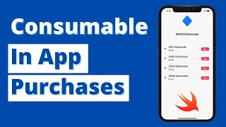 In App Purchases Tutorial (Consumable) - Swift 5, Xcode 12, 2020 iOS Development