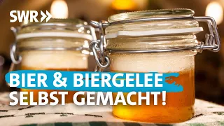 Selbstgebrautes naturtrübes Bier und leckeres Biergelee fürs Frühstück | Koch ein!