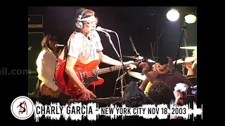 Charly Garcia in concert NYC 2003