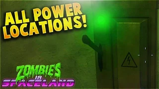 Easy Power Tutorial and All Switch Locations! - "Zombies in Spaceland" (IW Zombies)