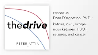 #05 - Dom D’Agostino, Ph.D.: ketosis, n=1, exogenous ketones, HBOT, seizures, and cancer