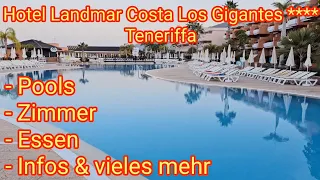 Hotel Landmar Costa Los Gigantes**** - Teneriffa/Tenerife, Pools, Zimmer, Essen & vieles mehr