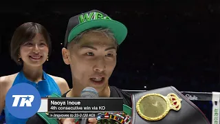 Naoya Inoue on How He KO'd Nonito Donaire and Who he Wants Next