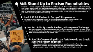 Stand Up To Racism in Europe Roundtable 1 | Racism in Europe? It's personal.