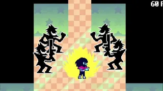 SSJ Kris and Noelle vs Shadowmen - Deltarune Chapter 3