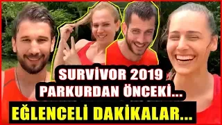 Survivor 2019'da  Efsanelerin Parkur Öncesi Eğlenceli Dakikaları! Peki Kim Kazanacak?
