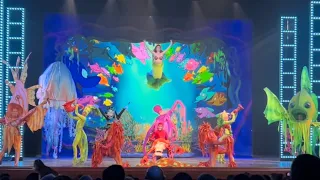 Golden Mickeys Under the Sea scene Disney Cruise Line Disney Dream 2023