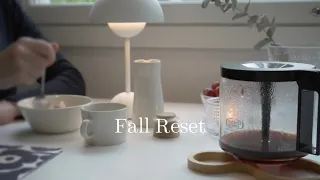 Fall Reset | Purchases, Closet change, Autumn dessert | Welcoming autumn | slow living