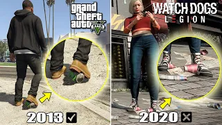 GTA 5 VS WATCH DOGS LEGION : MANA YG LEBIH BAIK ? (DETAIL, PHYSICS, LOGIC)