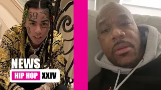 6ix9ine Says He Signed To Wack 100 On Clubhouse!