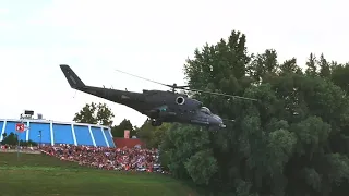 Mi-24P Egyéni bemutató 2021. Augusztus 20. Szolnok