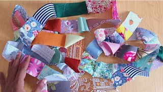 Sewing Idea For Scrap Fabric | Use Up Your Scraps To Make Useful Item