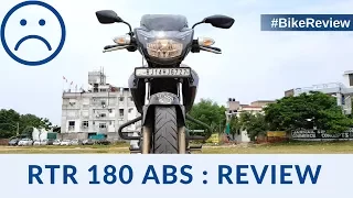 TVS Apache 180 ABS : 1 year ownership review