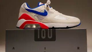 NIKE AIR MAX 180 ULTRAMARINE 2024 early pickup and review,  NIKE did good on these!